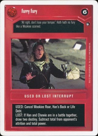 Furry Fury Rare2 Dark Side WB Furry Fury Rare2 Dark Side WB
