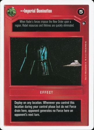 Imperial Domination Uncommon1 Dark Side WB Imperial Domination Uncommon1 Dark Side WB