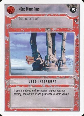 One More Pass Uncommon1 Light Side WB One More Pass Uncommon1 Light Side WB