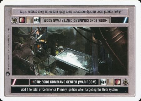 Hoth Echo Command Center War Room Uncommon2 Dark Side WB Hoth Echo Command Center War Room Uncommon2 Dark Side WB