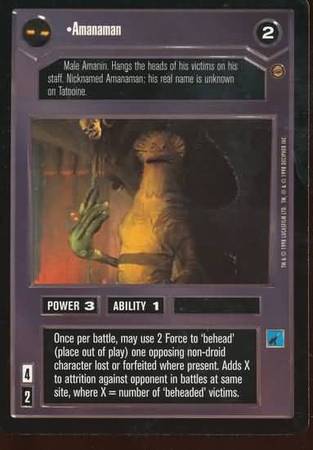 Amanaman Rare Dark Side Amanaman Rare Dark Side