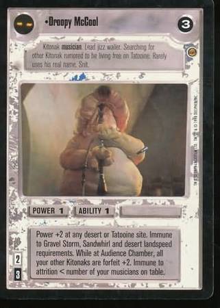 Droopy McCool Rare Light Side Droopy McCool Rare Light Side
