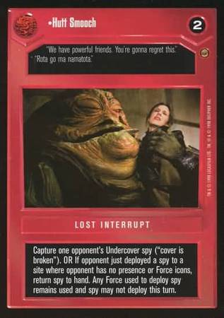 Hutt Smooch Uncommon Dark Side Star Wars Jabba s Palace Limited Singles Hutt Smooch Uncommon Dark Side Star Wars Jabba s Palace Limited Singles