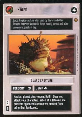 Worrt Uncommon Light Side Star Wars Jabba s Palace Limited Singles Worrt Uncommon Light Side Star Wars Jabba s Palace Limited Singles