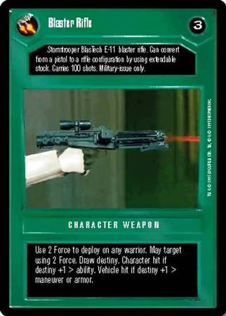 Blaster Rifle Common2 Dark Side Blaster Rifle Common2 Dark Side