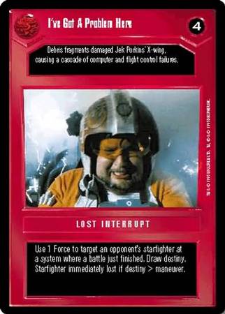 I ve Got A Problem Here Common2 Dark Side Star Wars Premiere Limited Edition Star Wars Singles I ve Got A Problem Here Common2 Dark Side Star Wars Premiere Limited Edition Star Wars Singles