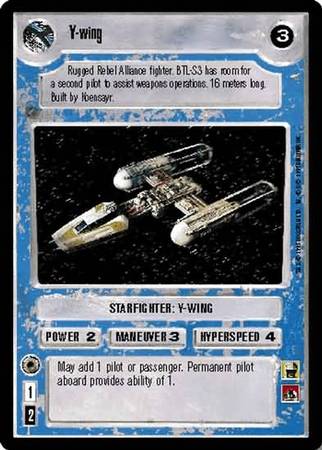 Y wing Common2 Light Side Star Wars Premiere Limited Edition Star Wars Singles Y wing Common2 Light Side Star Wars Premiere Limited Edition Star Wars Singles