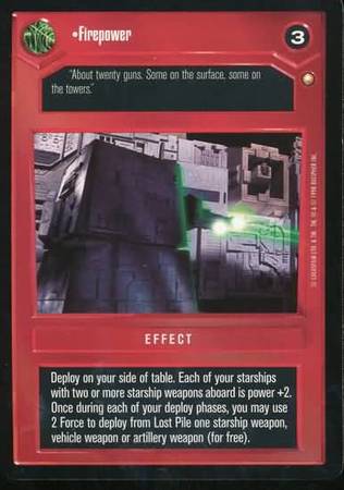 Firepower Common Dark Side Firepower Common Dark Side