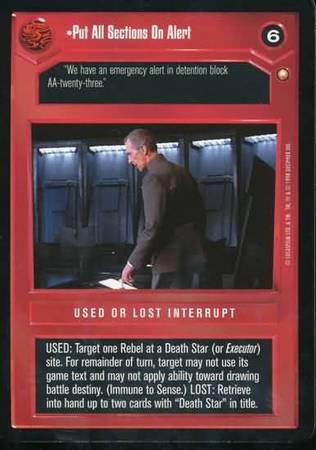 Put All Sections On Alert Common Dark Side Star Wars Special Edition Limited Singles Put All Sections On Alert Common Dark Side Star Wars Special Edition Limited Singles