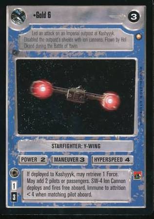 Gold 6 Uncommon Light Side Star Wars Special Edition Limited Singles Gold 6 Uncommon Light Side Star Wars Special Edition Limited Singles