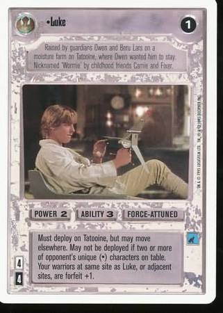 Luke Skywalker Rare1 Light Side Luke Skywalker Rare1 Light Side