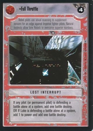 Full Throttle Rare2 Light Side Full Throttle Rare2 Light Side