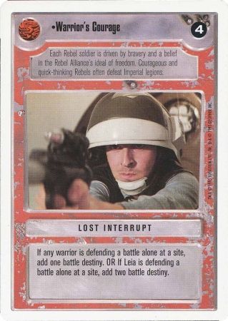 Warrior s Courage Rare2 Light Side Warrior s Courage Rare2 Light Side