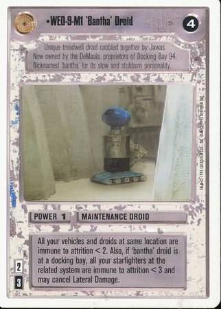 WED 9 M1 Bantha Droid Rare2 Light Side Star Wars Premiere Unlimited Edition Star Wars Singles WED 9 M1 Bantha Droid Rare2 Light Side Star Wars Premiere Unlimited Edition Star Wars Singles