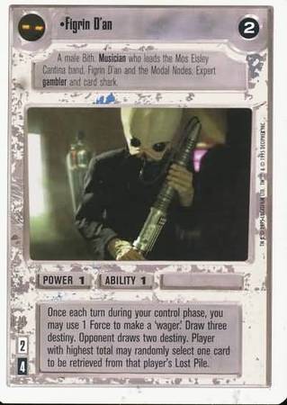 Figrin D an Uncommon2 Light Side Star Wars Premiere Unlimited Edition Star Wars Singles Figrin D an Uncommon2 Light Side Star Wars Premiere Unlimited Edition Star Wars Singles