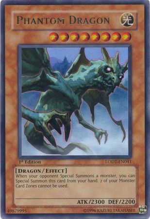Phantom Dragon - LODT-EN041 - Ultra Rare 1st Edition
