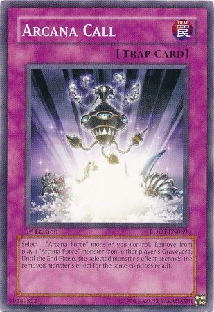 Arcana Call LODT EN069 Common 1st Edition Arcana Call LODT EN069 Common 1st Edition