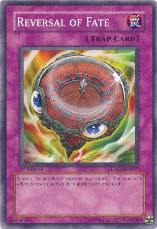 Reversal of Fate LODT EN067 Common 1st Edition Reversal of Fate LODT EN067 Common 1st Edition