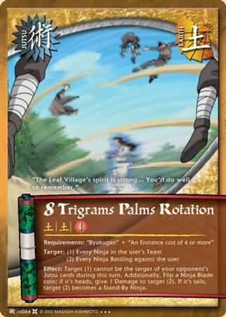 8 Trigrams Palms Rotation J 064 Super Rare 8 Trigrams Palms Rotation J 064 Super Rare