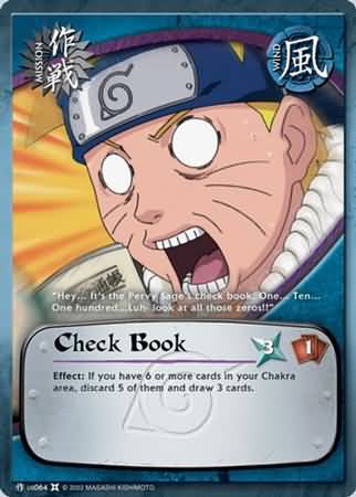 Check Book 064 Common Naruto The Chosen Check Book 064 Common Naruto The Chosen