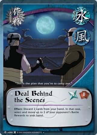 Deal Behind the Scenes 080 Uncommon Naruto The Chosen Deal Behind the Scenes 080 Uncommon Naruto The Chosen