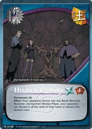 Hinata in Captivity M 283 Super Rare Naruto The Chosen Hinata in Captivity M 283 Super Rare Naruto The Chosen
