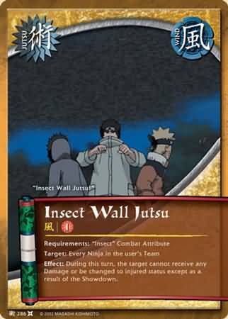 Insect Wall Jutsu 286 Common Naruto The Chosen Insect Wall Jutsu 286 Common Naruto The Chosen
