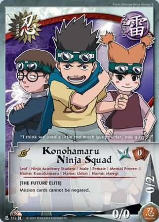Konohamaru Ninja Squad 332 Common Konohamaru Ninja Squad 332 Common