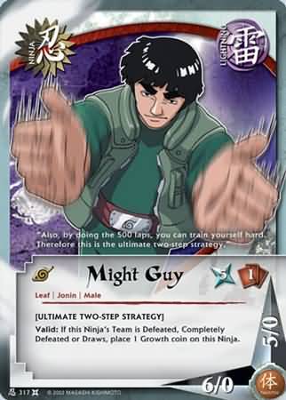 Might Guy 317 Common Naruto The Chosen Might Guy 317 Common Naruto The Chosen