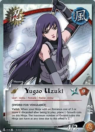 Yugao Uzuki 314 Rare Yugao Uzuki 314 Rare