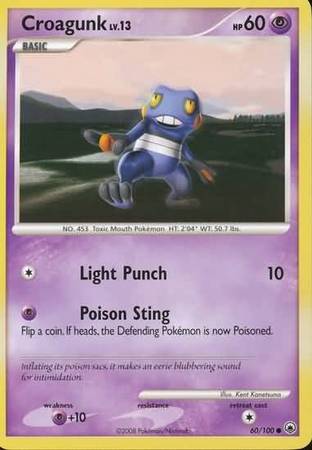 Croagunk 60 100 Common Croagunk 60 100 Common