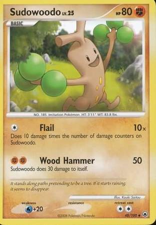 Sudowoodo 48 100 Uncommon Sudowoodo 48 100 Uncommon