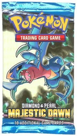 Pokémon Diamond And Pearl Majestic Dawn Booster Pack Sealed! 