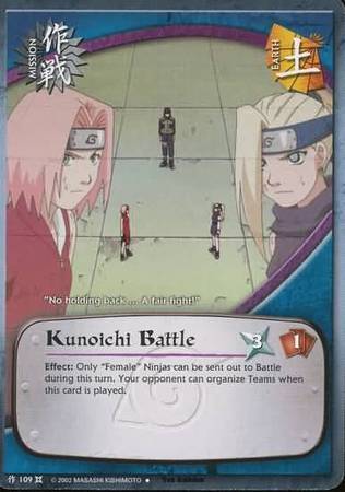 Kunoichi Battle 109 Uncommon Naruto The Chosen Kunoichi Battle 109 Uncommon Naruto The Chosen