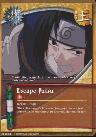 Escape Jutsu 020 Common Escape Jutsu 020 Common