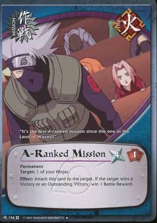 A Ranked Mission 156 Uncommon A Ranked Mission 156 Uncommon