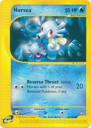 Horsea 85 147 Common Horsea 85 147 Common