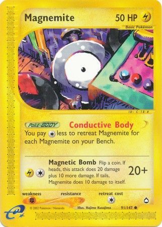 Magnemite 91 147 Common Magnemite 91 147 Common