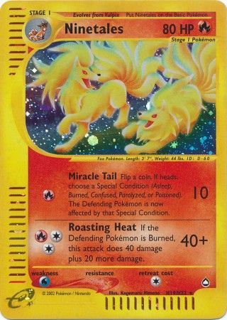 Ninetales - H19/H32 - Holo Rare