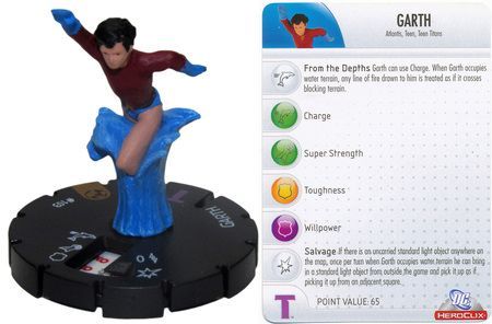 Garth 103 Crisis DC Heroclix LE Garth 103 Crisis DC Heroclix LE