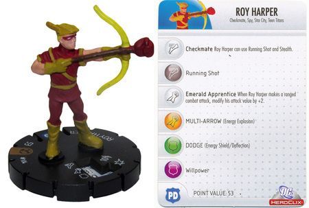 Roy Harper 104 Crisis DC Heroclix LE Roy Harper 104 Crisis DC Heroclix LE