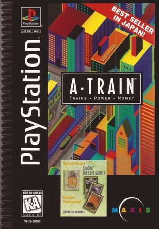 A Train Playstation 1 Sony Playstation PS1 A Train Playstation 1 Sony Playstation PS1