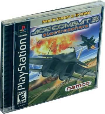 Ace Combat 3 Electrosphere Playstation 1 Sony Playstation PS1 Ace Combat 3 Electrosphere Playstation 1 Sony Playstation PS1