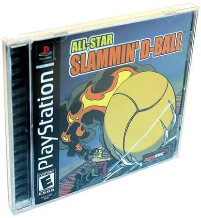 All Star Slammin D Ball Playstation 1 Sony Playstation PS1 All Star Slammin D Ball Playstation 1 Sony Playstation PS1