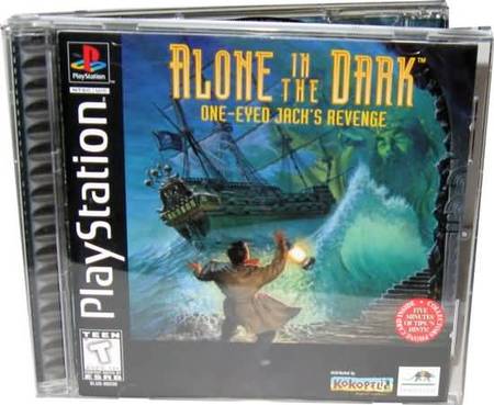 Alone In The Dark One Eyed Jacks Revenge Playstation 1 Sony Playstation PS1 Alone In The Dark One Eyed Jacks Revenge Playstation 1 Sony Playstation PS1