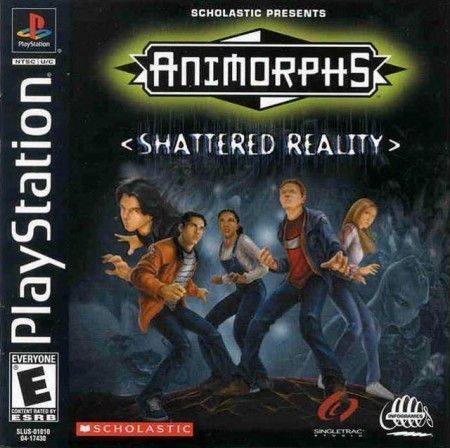 Animorphs Shattered Reality Playstation 1 Sony Playstation PS1 Animorphs Shattered Reality Playstation 1 Sony Playstation PS1