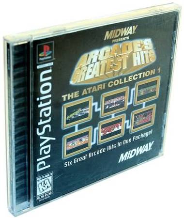 Arcades Greatest Hits Atari Collection 1 Playstation 1 Arcades Greatest Hits Atari Collection 1 Playstation 1