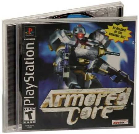 Armored Core Black Label Playstation 1 Sony Playstation PS1 Armored Core Black Label Playstation 1 Sony Playstation PS1