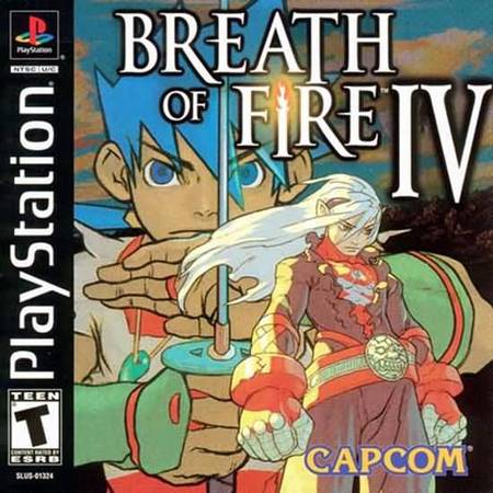 Breath of Fire IV Playstation 1 Sony Playstation PS1 Breath of Fire IV Playstation 1 Sony Playstation PS1