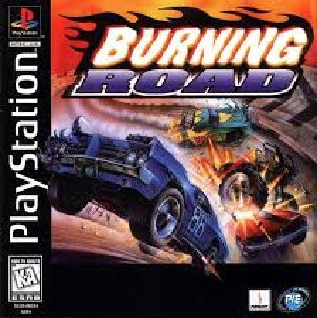 Burning Road Playstation 1 Sony Playstation PS1 Burning Road Playstation 1 Sony Playstation PS1